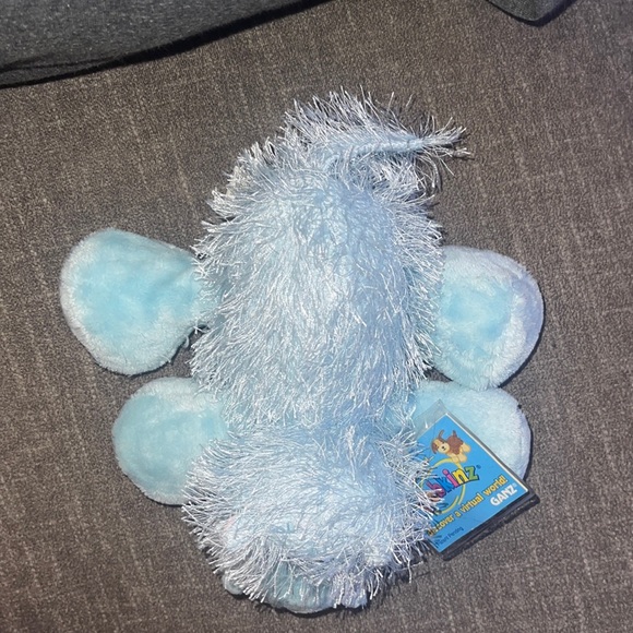 WEBKINZ Ganz Baby Blue plush Hippo HM009 Hang/But tag no code stuffed animal - Picture 7 of 15